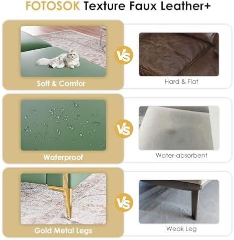 Unwinding on the FOTOSOK Green Sofa: Our Cozy Experience